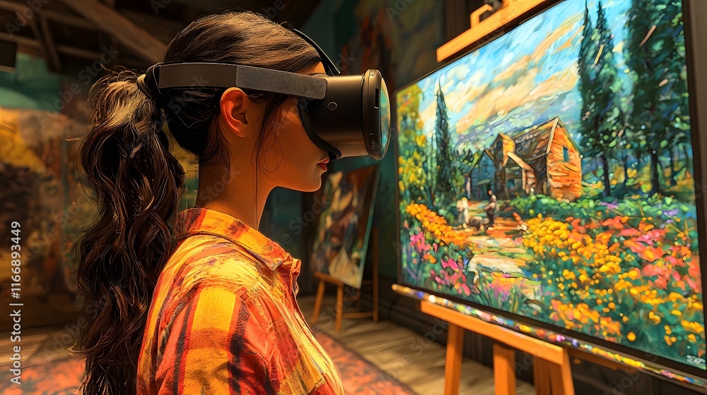 Immersive Virtual Reality Art Studio Offering Gamified Lessons and Dynamic 3D Tools to Teach Painting Sculpting and Other Digital Art Skills through Hands on Experimentation and Immersive Virtual Reality Art Studio Offering Gamified Lessons and Dynamic 3D Tools to Teach Painting Sculpting and Other Digital Art Skills through Hands on Experimentation and