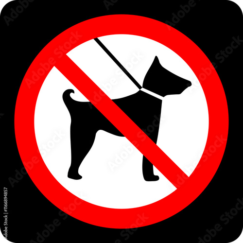 No dog sign,Entry with dogs p...