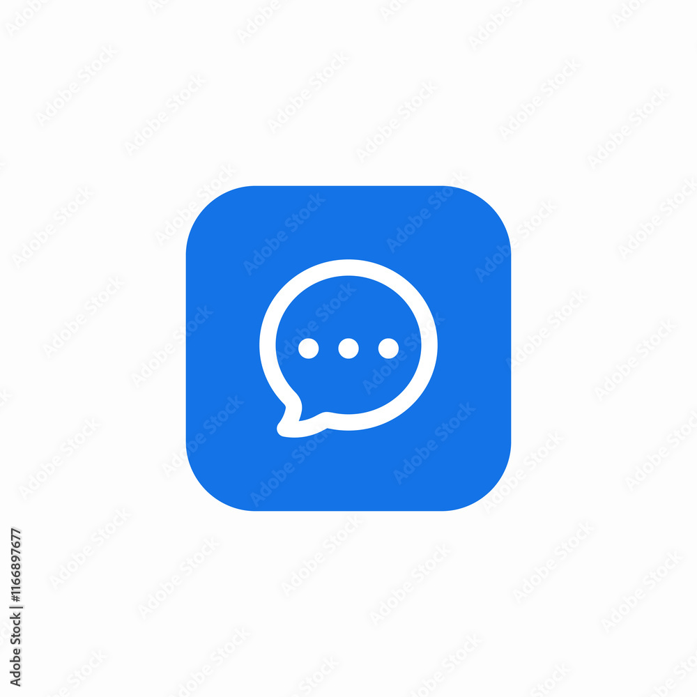 chat speech bubble icon sign vector chat speech bubble icon sign vector