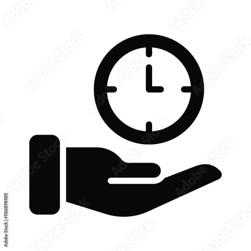 Hand holding a clock representing time saving strategies