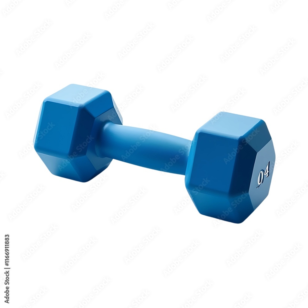 dumbbell on white dumbbell on white