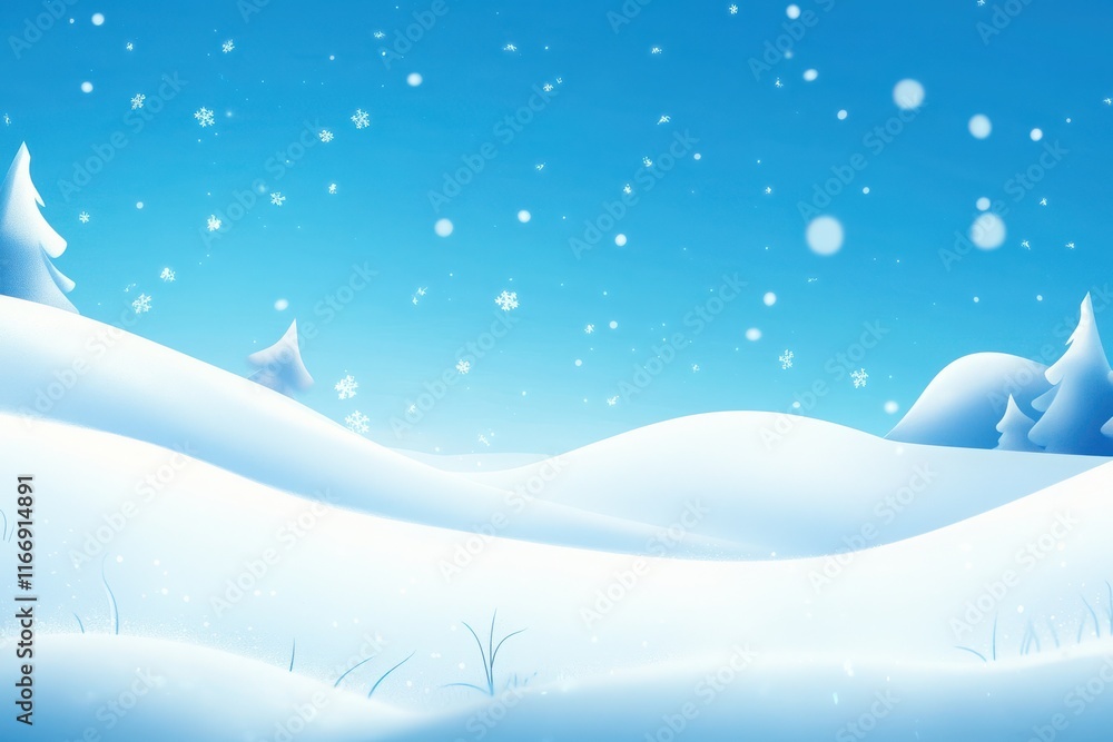 Winter wonderland a serene snowy landscape under a bright sky nature scene tranquil environment expansive viewpoint peaceful concept Winter wonderland a serene snowy landscape under a bright sky nature scene tranquil environment expansive viewpoint peaceful concept
