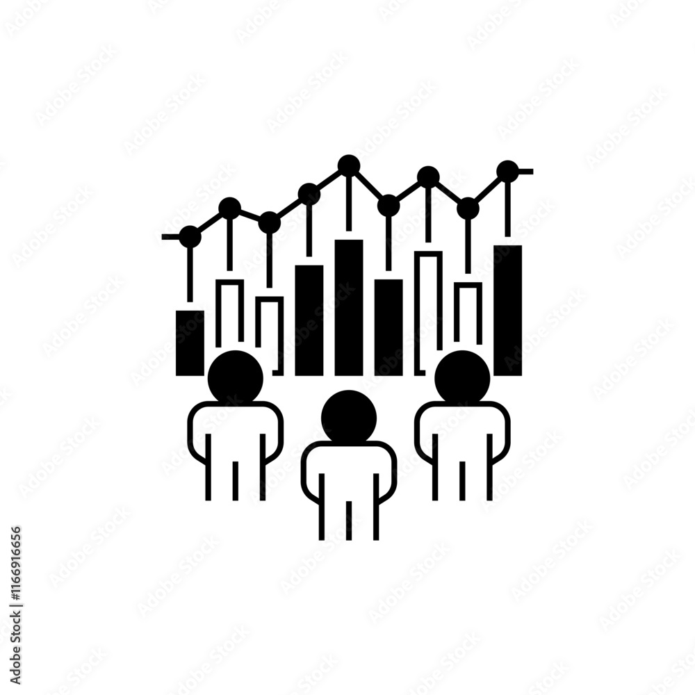 Team Collaboration Line Icon. linear style sign for mobile concept and web design. Outline vector icon. Team Collaboration Line Icon. linear style sign for mobile concept and web design. Outline vector icon.