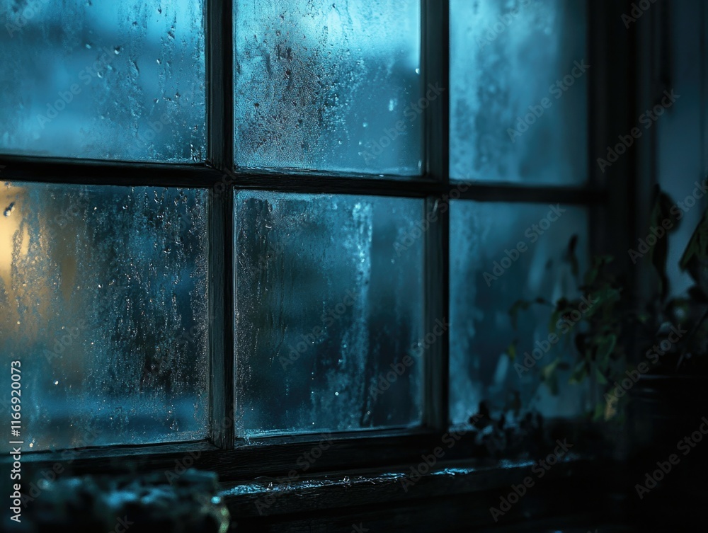 Naklejka premium Misty Raindrop