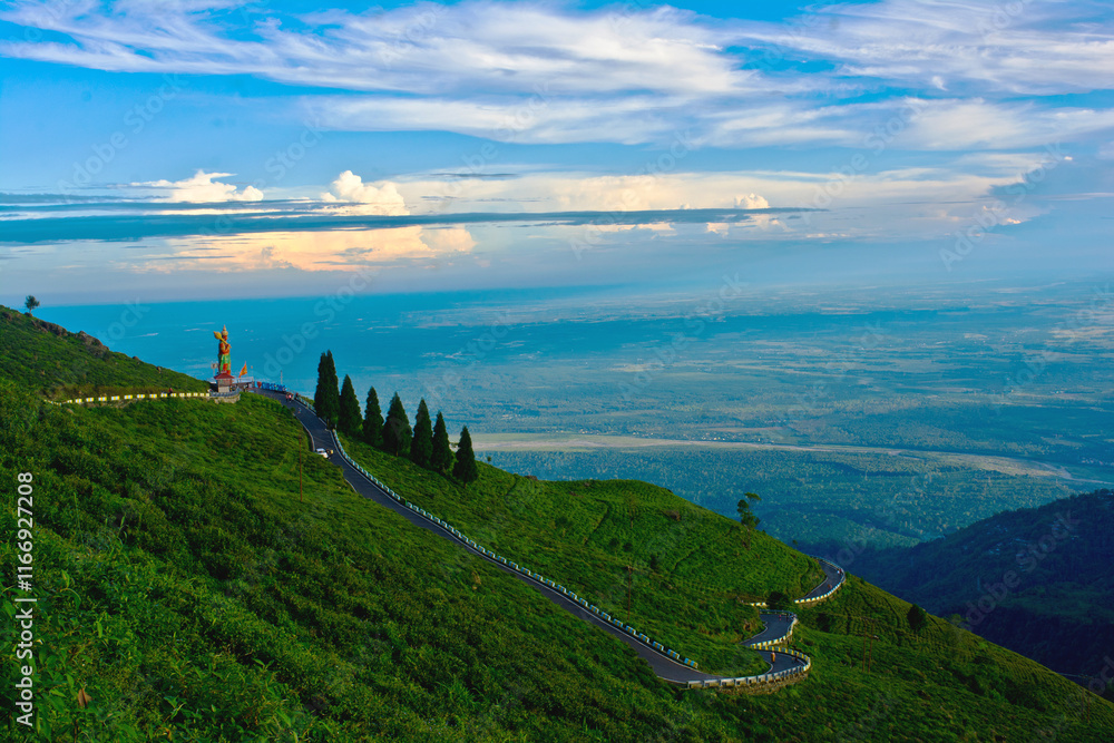 Obraz premium Hanuman Tak of Kurseong.