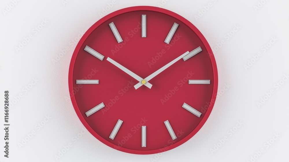 Futuristic 3D-Printed Wall Clock with Abstract Design for Contemporary Living Spaces Futuristic 3D-Printed Wall Clock with Abstract Design for Contemporary Living Spaces