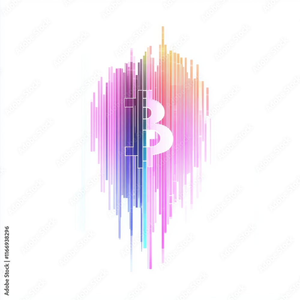 A vibrant and modern digital representation of cryptocurrency, featuring a colorful soundwave pattern around a bold symbol. A vibrant and modern digital representation of cryptocurrency, featuring a colorful soundwave pattern around a bold symbol.
