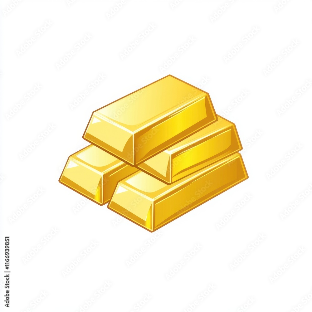 A trio of shining gold bars stacked together, symbolizing wealth and luxury. A trio of shining gold bars stacked together, symbolizing wealth and luxury.