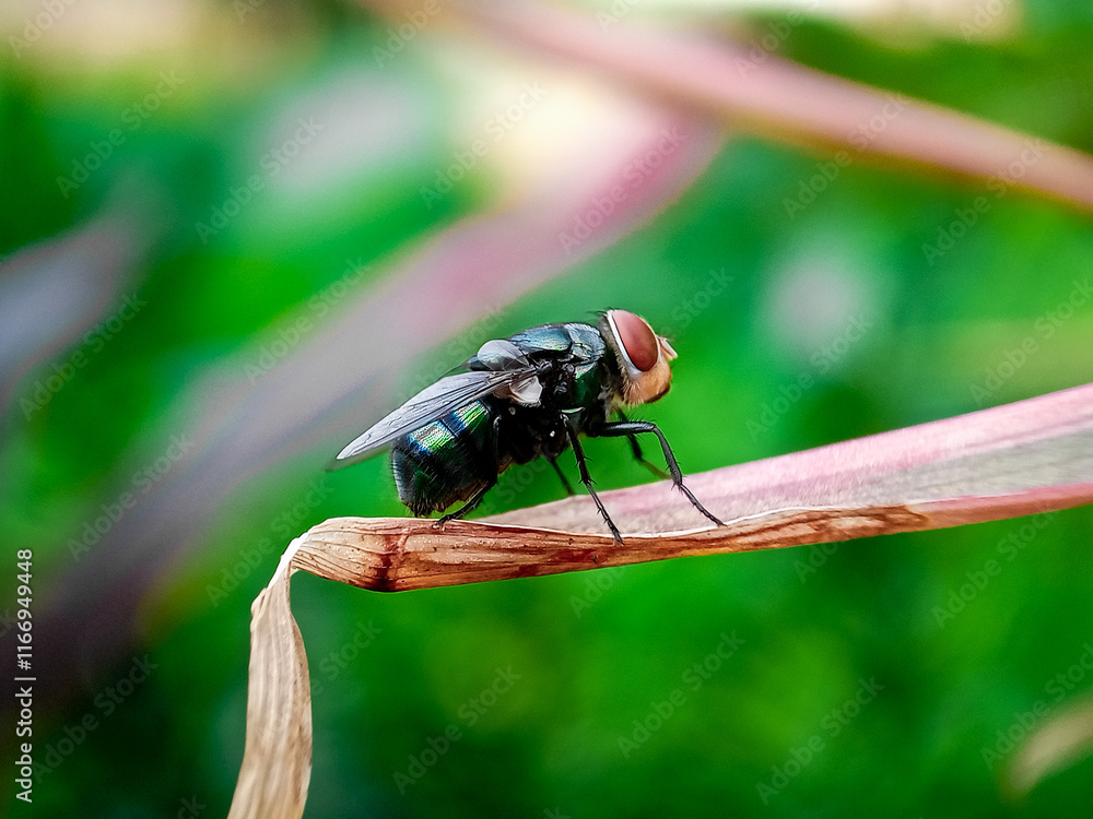 Cochliomyia hominivorax, the New World screw-worm fly, or screw-worm for short, is a species of parasitic fly that is well known for the way in which its larvae (maggots) eat the living tissue Cochliomyia hominivorax, the New World screw-worm fly, or screw-worm for short, is a species of parasitic fly that is well known for the way in which its larvae (maggots) eat the living tissue