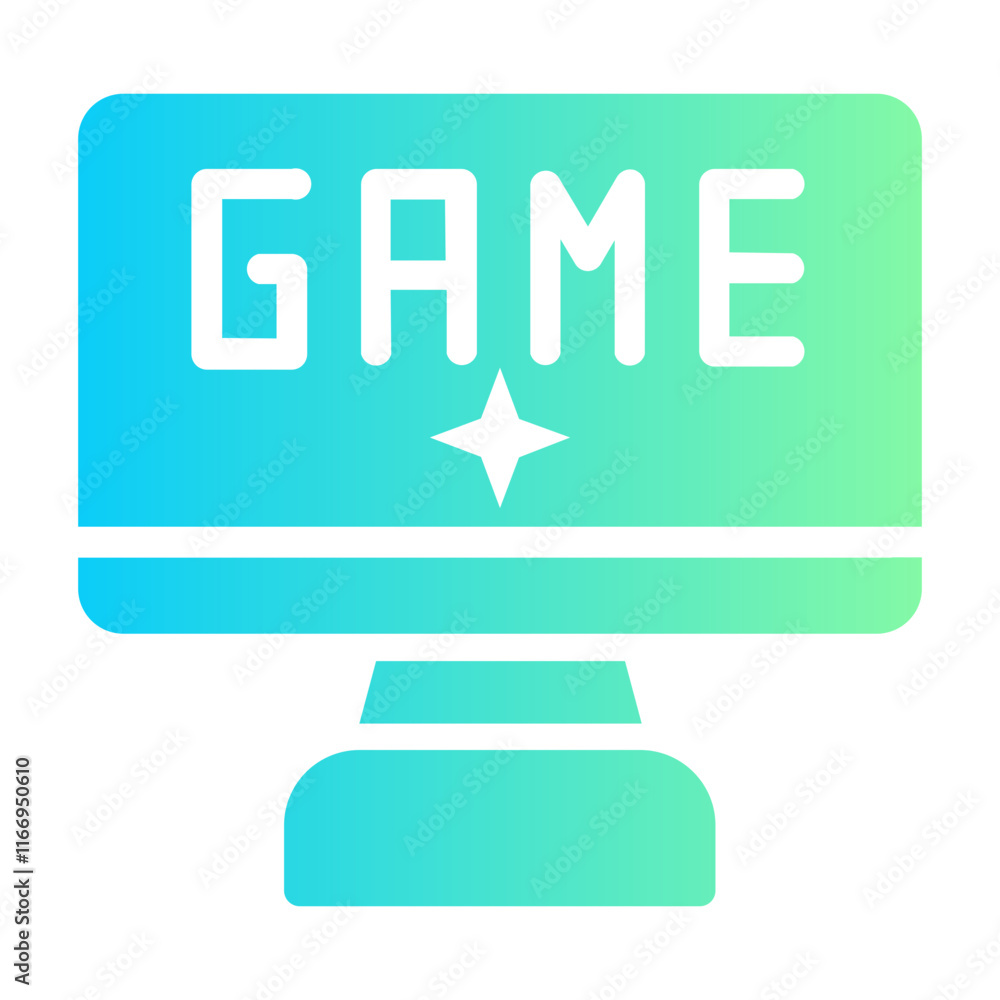 computer game Gradient icon