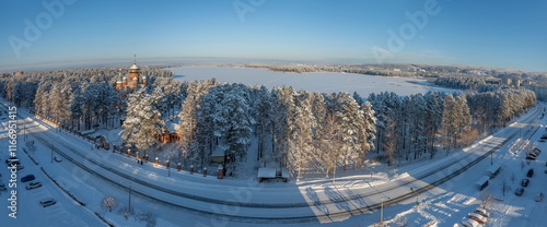 Church of St. Michael the Archangel, Zheleznogorsk, Krasnoyarsk Territory, Siberia photo