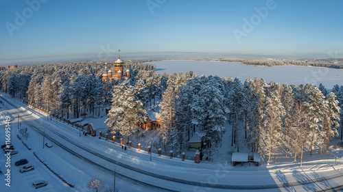 Church of St. Michael the Archangel, Zheleznogorsk, Krasnoyarsk Territory, Siberia photo