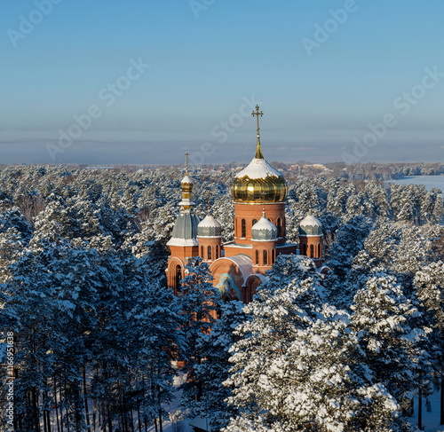 Church of St. Michael the Archangel, Zheleznogorsk, Krasnoyarsk Territory, Siberia photo