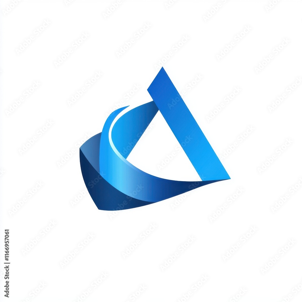 Stylized blue abstract logo design, showcasing fluid shapes and modern aesthetics. Stylized blue abstract logo design, showcasing fluid shapes and modern aesthetics.