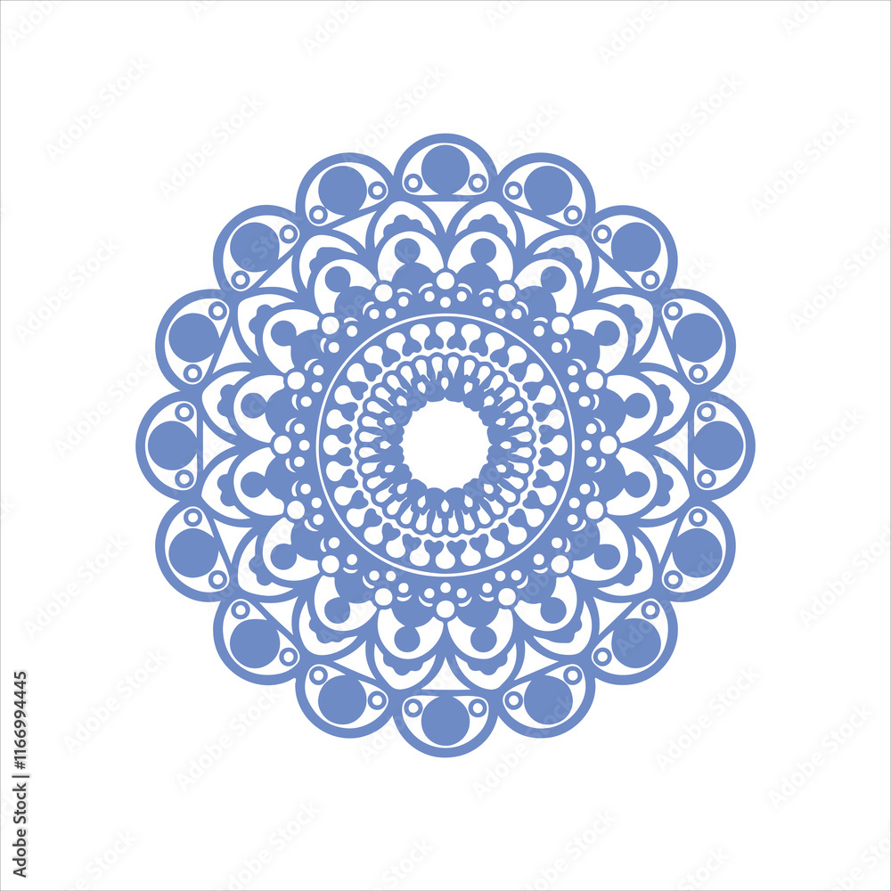 Top view of a ceramic plate showcasing a detailed floral mandala design in vibrant orange and teal colors, isolated on white background. Top view of a ceramic plate showcasing a detailed floral mandala design in vibrant orange and teal colors, isolated on white background.