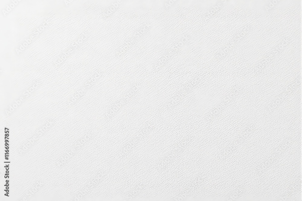 Fototapeta premium Closeup of a white textured surface showing faint diagonal patterns on a neutral background. Concept of simplicity, minimalism, and clean design. Ai generative