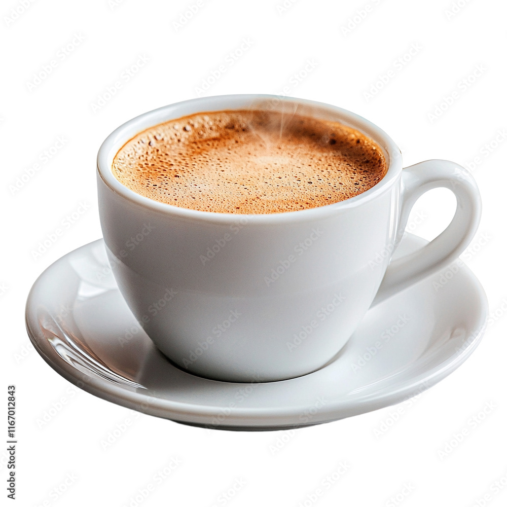a cup of hot coffee on a white plate PNG image, PNG file, Generative art. a cup of hot coffee on a white plate PNG image, PNG file, Generative art.