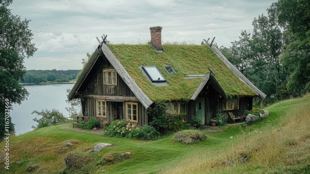 Medieval Scandinavian house Medieval Scandinavian house