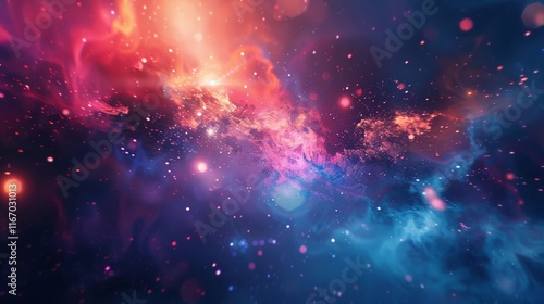 background with stars
