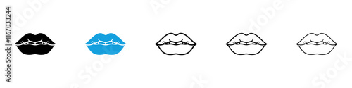 Lips icons