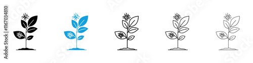 Pest plant icons