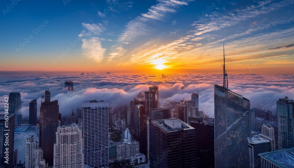 Fototapeta premium city skyline