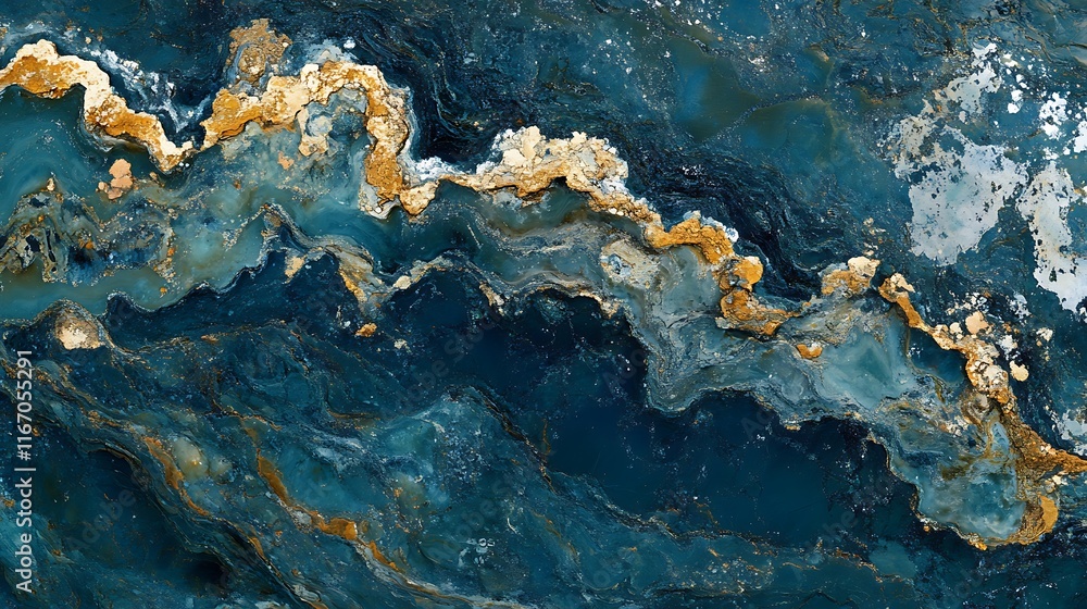 Abstract Blue and Gold Marble Texture: A Luxurious Swirl of Color and Design Abstract Blue and Gold Marble Texture: A Luxurious Swirl of Color and Design