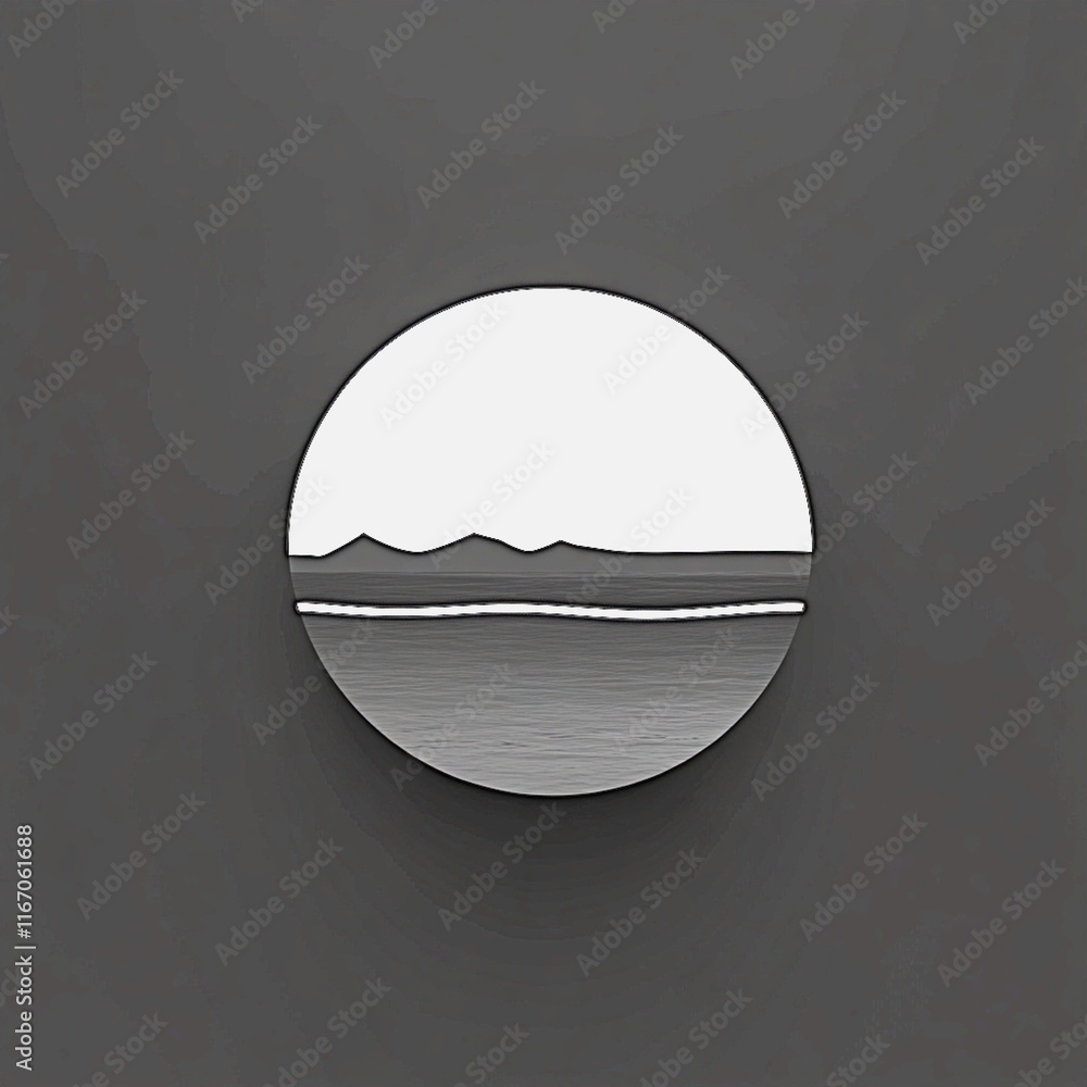 Fototapeta premium moonlit horizon