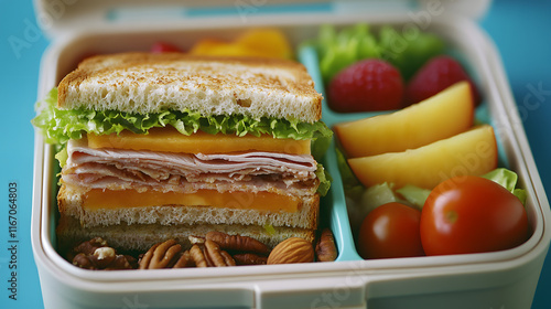 High school student lunch box