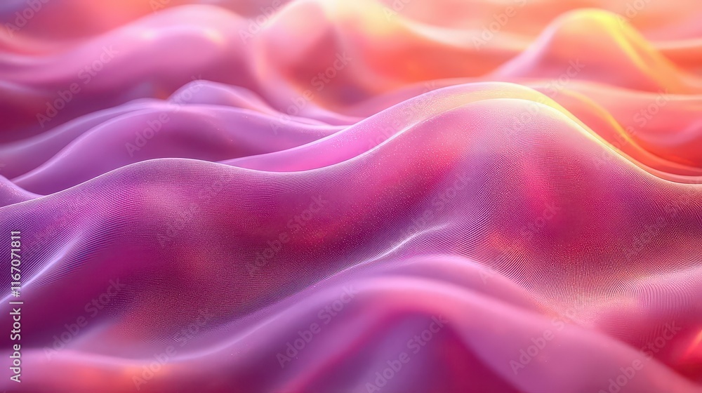 Abstract waves of vibrant colors creating a smooth, flowing texture. Abstract waves of vibrant colors creating a smooth, flowing texture.