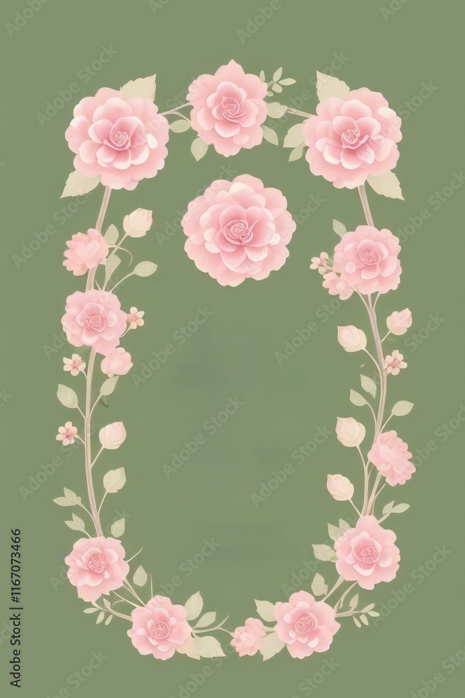 Fototapeta Floral Poster
