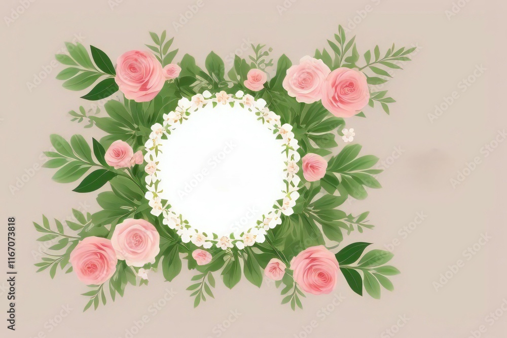 Fototapeta premium Floral Poster