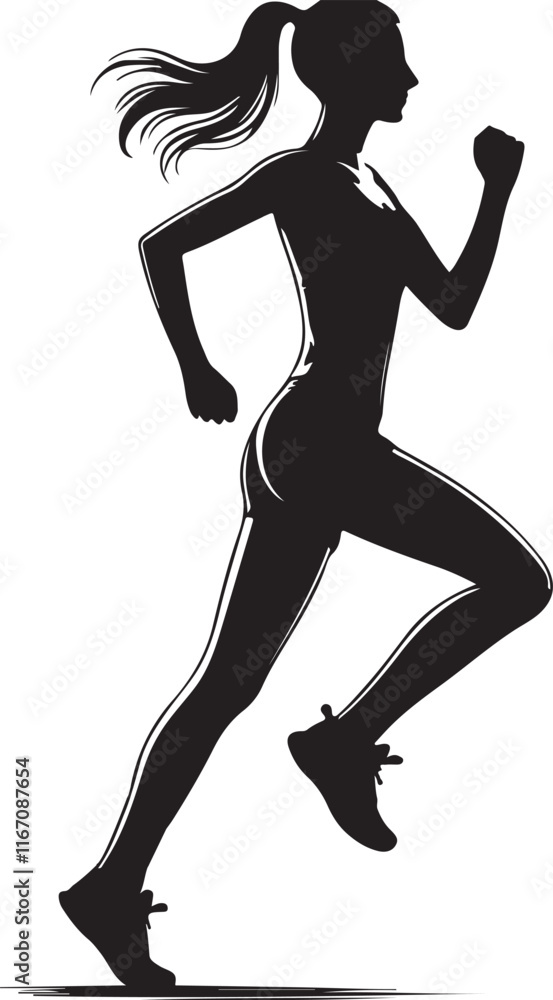 running person silhouette running person silhouette