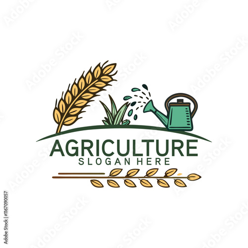 amazing agriculture processing logo for your farm or company