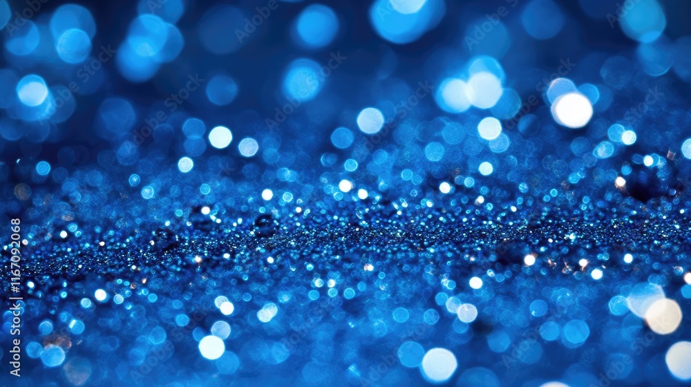 Sapphire glitter bokeh background. Unfocused shimmer royal blue sparkle. Crystal droplets wallpaper Sapphire glitter bokeh background. Unfocused shimmer royal blue sparkle. Crystal droplets wallpaper