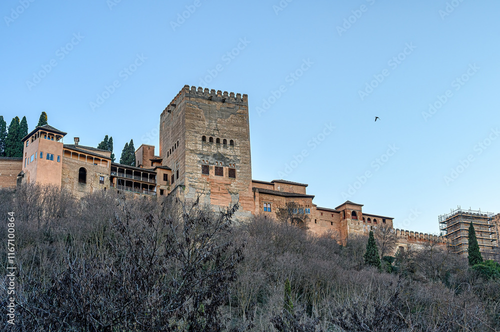 Fototapeta premium Alhambra palace and fortress complex, Spain