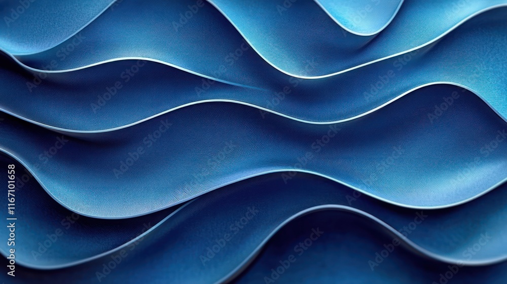 Dynamic flowing waves in deep blue patterns with smooth textures and rhythmic elegance Dynamic flowing waves in deep blue patterns with smooth textures and rhythmic elegance