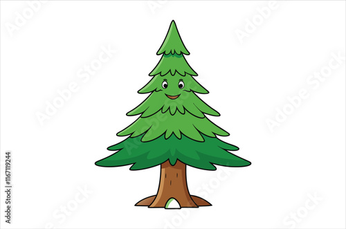 cedar vector,  icon vector illustration, cedar silhouette of a cedar isolated on a white background, eps, png, svg, vector,