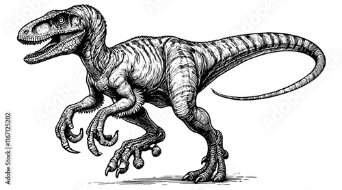 velociraptor vector art
