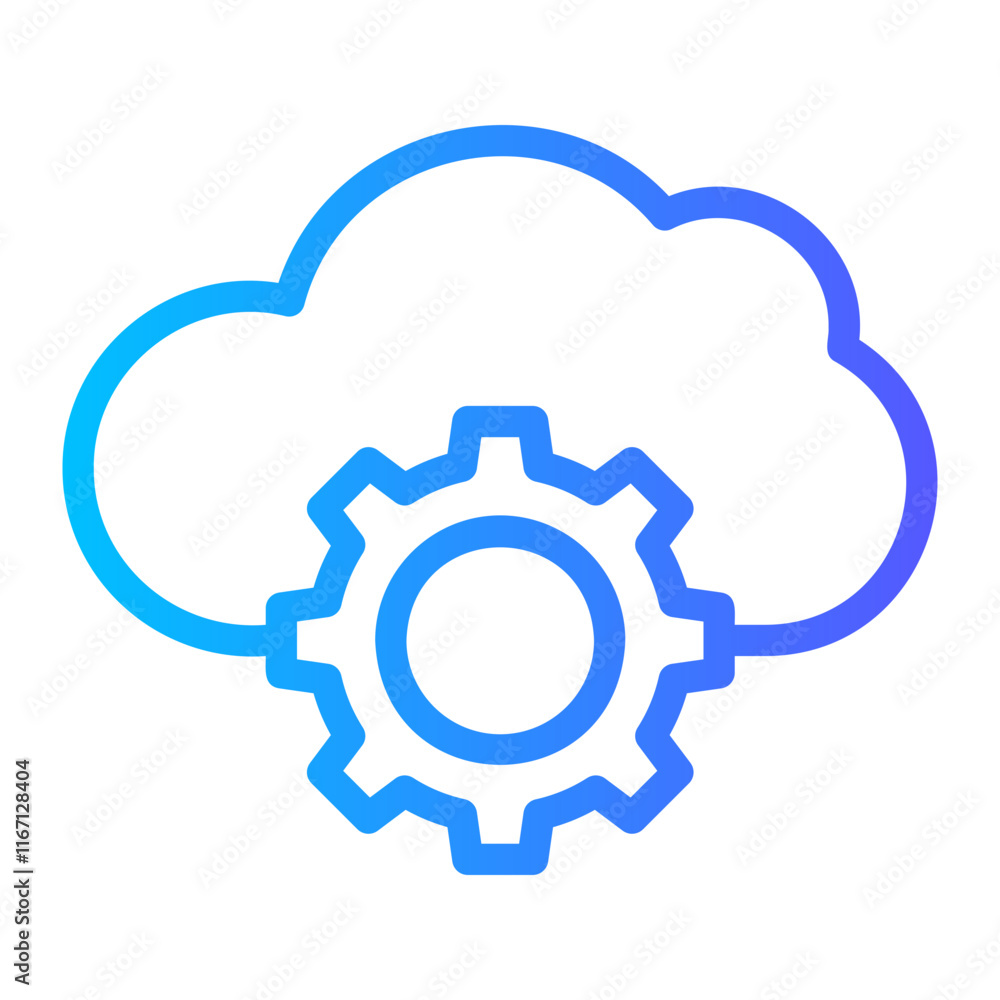 setting gradient icon setting gradient icon