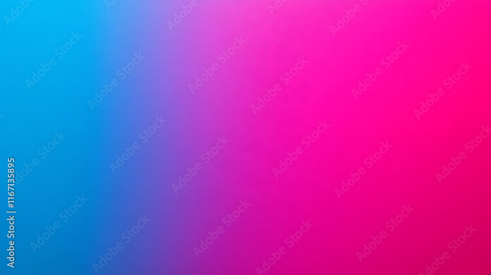 Fototapeta premium Vibrant Magenta and Cyan Gradient with Glossy Finish Abstract Background