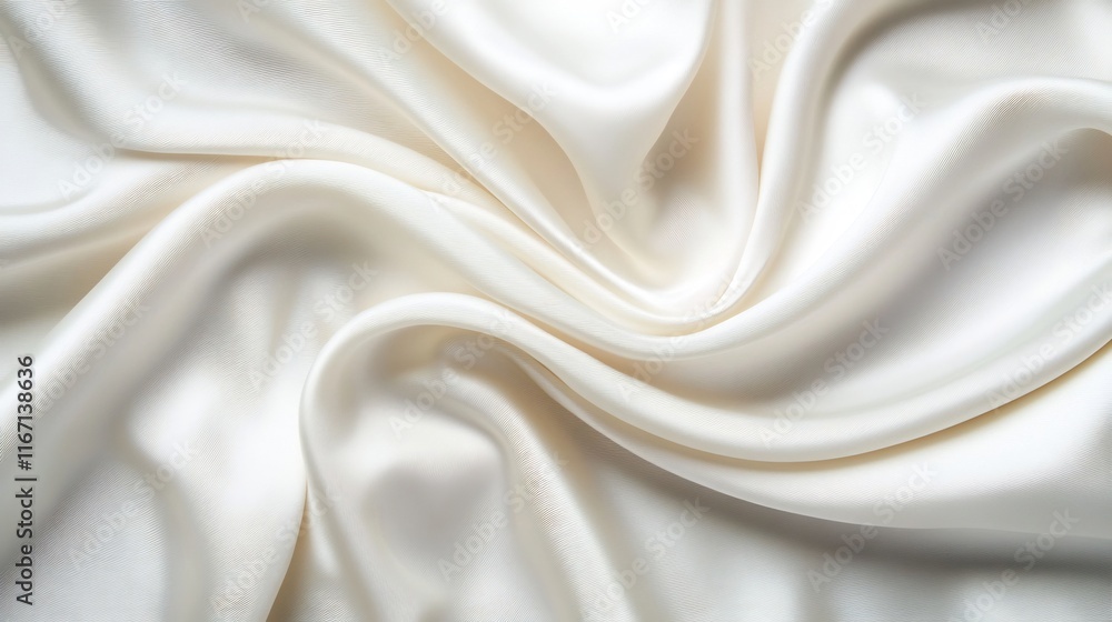 Fototapeta premium Smooth White Gradient with Soft Light Reflections,Symbolizing Elegance
