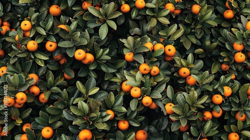 orange seamless pattern wallpaper