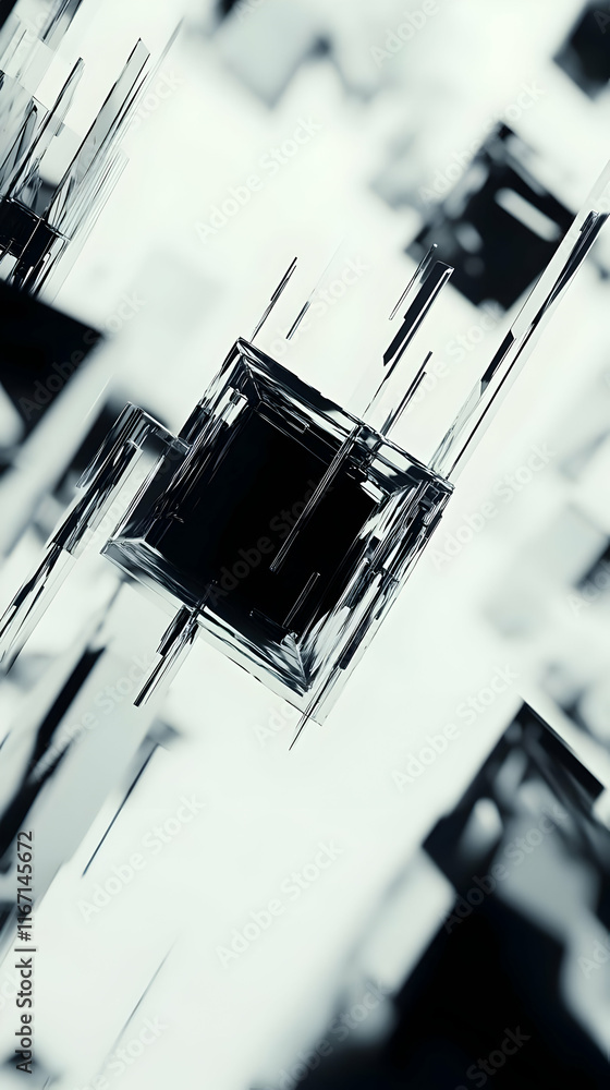 Abstract 3D Cube Background Image Abstract 3D Cube Background Image