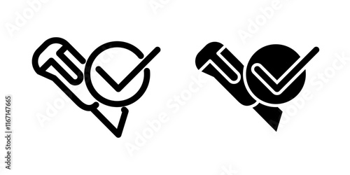 Cutter icon design template
