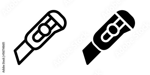 Cutter icon design template