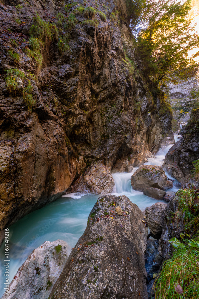 Dramatic Alpine Gorge: Hiking the Wolfsklamm Dramatic Alpine Gorge: Hiking the Wolfsklamm