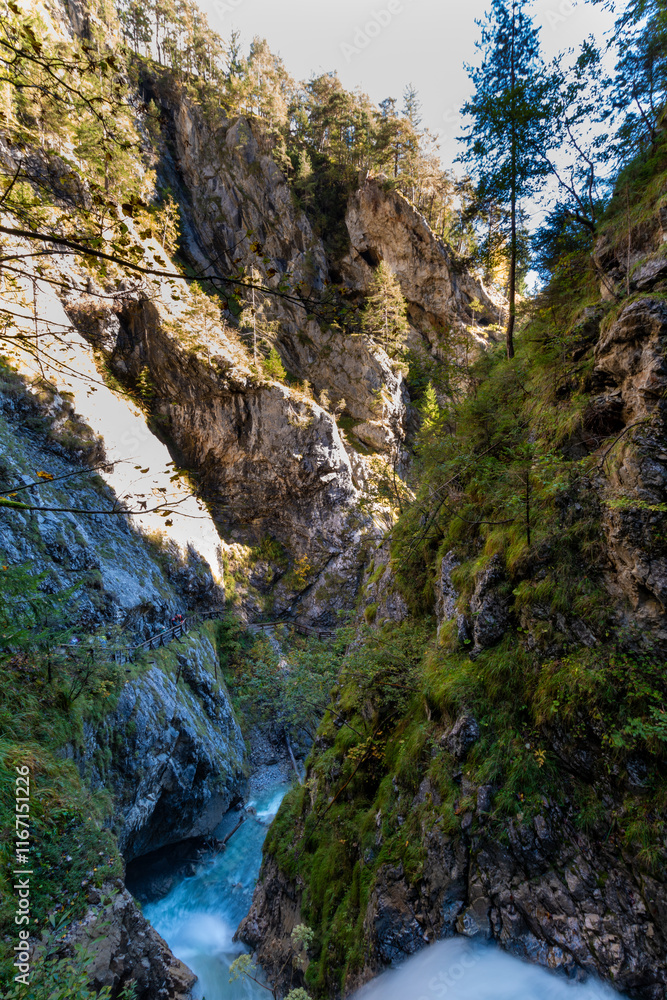 Dramatic Alpine Gorge: Hiking the Wolfsklamm Dramatic Alpine Gorge: Hiking the Wolfsklamm
