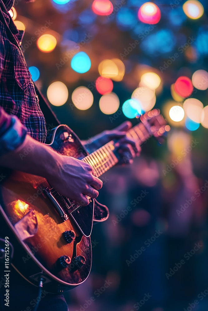 Obraz premium 기타리스트