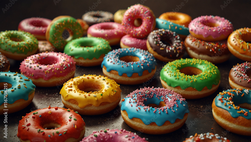 Donuts with new look and style Donuts with new look and style